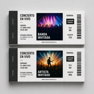 Tickets / entradas
